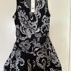 Black and White Short Romper